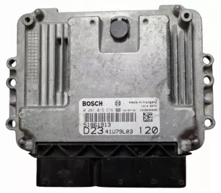 0281015576 51861913 Блок управления двигателем Fiat Ducato 3 Арт e12027196, вид 1