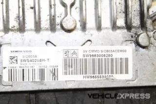9663008280 Блок управления двигателем Citroen C5 1 Арт e12026962, вид 1