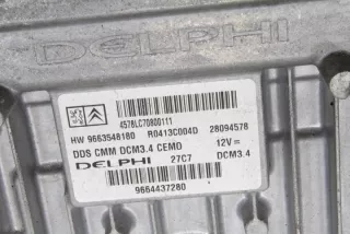 9664437280 Блок управления двигателем Citroen C5 2 Арт e12026951, вид 1