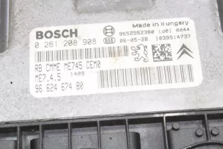 9662467480 Блок управления двигателем Citroen C4 2 Арт e12026854, вид 2