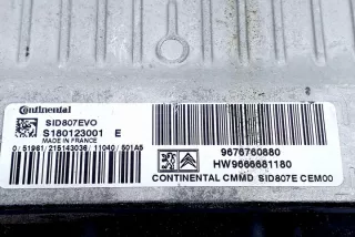 9676760880 Блок управления двигателем Citroen C4 2 Арт e12026812, вид 3