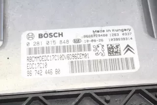0281015848 Блок управления двигателем Citroen C3 2 Арт e12026693, вид 1