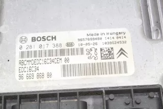 9666986880 Блок управления двигателем Citroen C3 2 Арт e12026683, вид 2