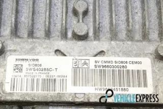 9660300280 Блок управления двигателем Citroen C2  Арт e12026625, вид 2