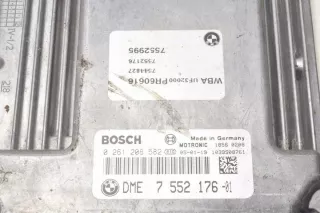 7552176 Блок управления двигателем BMW 1 E81/E82/E87/E88 Арт e12025837, вид 2