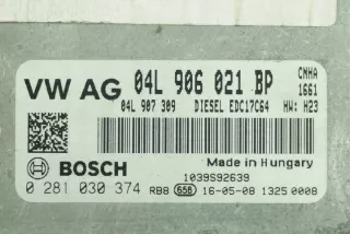 04L906021BP 0281030374 Блок управления двигателем Audi A6 C7 (S6,RS6) Арт e12025685, вид 2