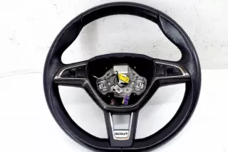 5E0419091BD Руль Skoda Octavia A7 Арт e12008266, вид 3