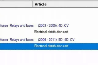 YS3F 12798346 Блок предохранителей Saab 9-3 1 Арт e11996947, вид 4