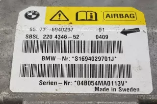 S1694029701J Блок AirBag BMW 5 E39 Арт e11990504, вид 3