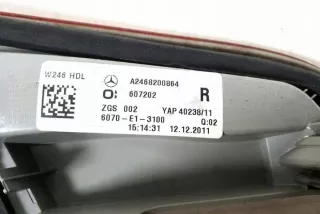 W246, A2468200864 Фонарь задний правый Mercedes B W246 Арт e11988008, вид 1