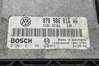 070906016AA Блок управления двигателем Volkswagen Passat B6 Арт e11982122, вид 4