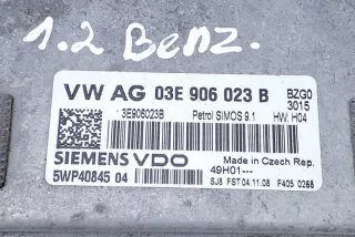 03E906023B Блок управления двигателем Skoda Fabia 2 Арт e11981475, вид 3