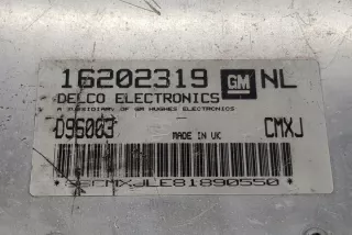 16202319 Блок управления двигателем Opel Vectra C  Арт e11980774, вид 2