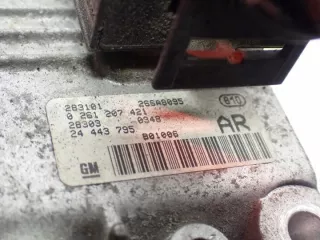 283101 207421 24443795 0261207421 Блок управления двигателем Opel Corsa C Арт e11980648, вид 4