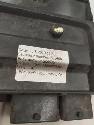 8200911560 Блок управления двигателем Nissan NV 200 Арт e11980380, вид 3