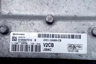 AV2112A650CB Блок управления двигателем Ford Fiesta 6 Арт e11978937, вид 2