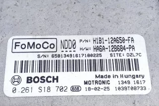 H1B112A650FA Блок управления двигателем Ford Fiesta 7 Арт e11978927, вид 2