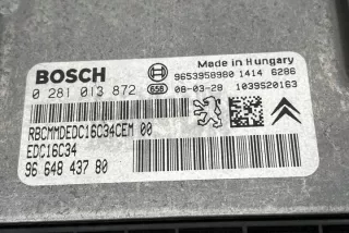 0281013872 Блок управления двигателем Citroen Berlingo 1 Арт e11978597, вид 3