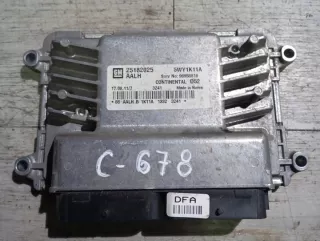 25182025 Блок управления двигателем Chevrolet Spark M300 Арт e11978568, вид 1