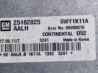 25182025 Блок управления двигателем Chevrolet Spark M300 Арт e11978568, вид 2