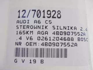 4B0907552A Блок управления двигателем Audi A6 C5 (S6,RS6) Арт e11977527, вид 5