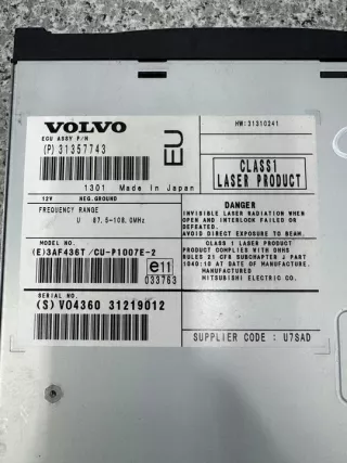 2009-2013 31357743 Блок навигации Volvo C70 2 Арт e11974025, вид 2