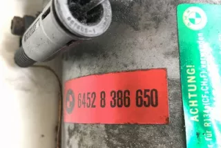 8386650 Компрессор кондиционера BMW 1 E81/E82/E87/E88 Арт e11973733, вид 3