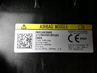 31663065 Подушка безопасности Volvo S60 3 Арт e11973383, вид 4