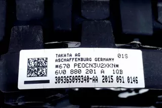 6V0880201A Подушка безопасности Skoda Fabia 3 Арт e11973171, вид 5