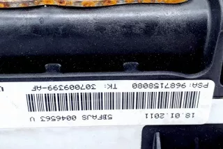 9687158080 Подушка безопасности Citroen C4 2 Арт e11970697, вид 4