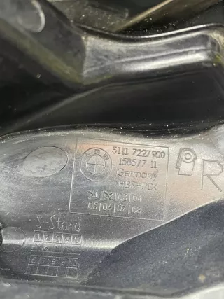 6937466 Фара противотуманная правая BMW 3 E90/E91/E92/E93 Арт e11957340, вид 2