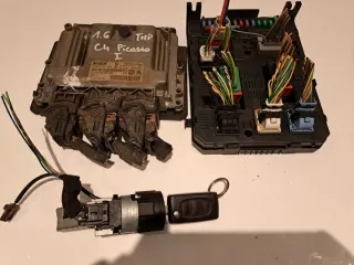 0261S04689 K04-01 9666104380 9664059080 Блок управления двигателем Citroen C4 1 Арт e11953221, вид 1