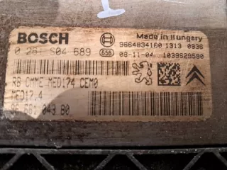 0261S04689 K04-01 9666104380 9664059080 Блок управления двигателем Citroen C4 1 Арт e11953221, вид 3