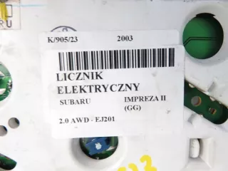 NSG110L 85013FE35 256TYS Щиток приборов (приборная панель) Subaru Impreza 2 Арт e11943105, вид 7