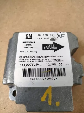 90520841 Блок AirBag Opel Astra G Арт e11942196, вид 3