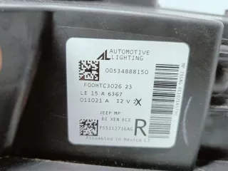 P55112716AG 00534888150 LE15A6367 F00THC3026 Фара правая Jeep Compass 2 Арт e11937512, вид 16