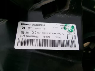 260608209R Фара левая Dacia Duster 1 Арт e11937197, вид 5