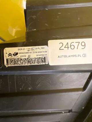 9808233980-00 Фара правая Citroen jumpy 3 Арт e11937176, вид 2
