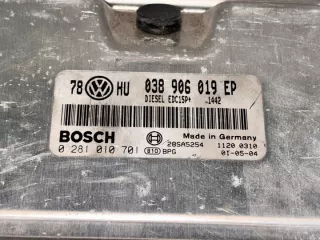 038906019EP Блок управления двигателем Volkswagen Passat B5 Арт e11928235, вид 3