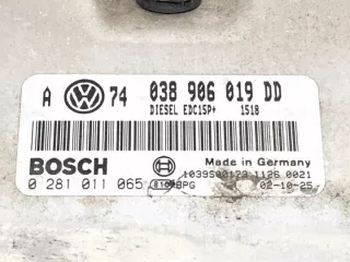 038906019DD LORK-486-15465 Блок управления двигателем Volkswagen Bora Арт e11928057, вид 4