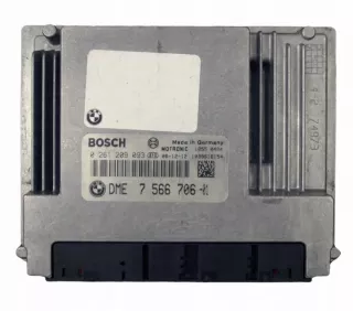 0261209093 7566706 706-01 Блок управления двигателем BMW 5 E60/E61 Арт e11924955, вид 1