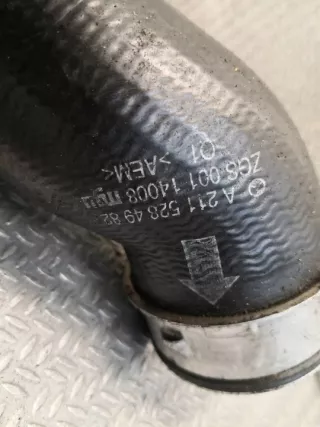 2115284982 Гофра инжектора Mercedes E W211 Арт e11921858, вид 4