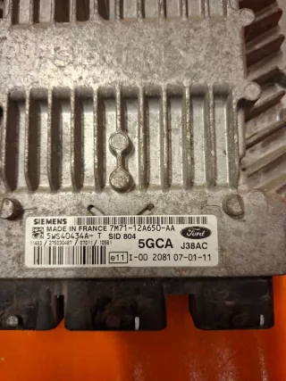 6S61-12A650-GD Блок управления двигателем Mazda 2 DE Арт e11892831, вид 4