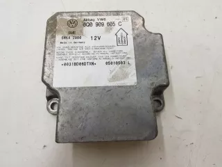 6Q0909605C Блок AirBag Volkswagen Passat B5 Арт e11874606, вид 1