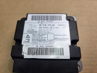 9857873180 Блок AirBag Peugeot 208 2 Арт e11874553, вид 2