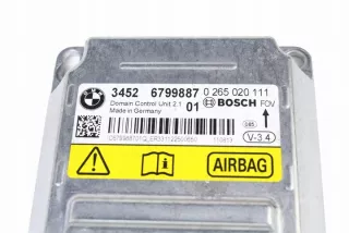 2010-2017 6799887 MOTO99 Блок AirBag BMW 5 F10/F11/GT F07 Арт e11874325, вид 2