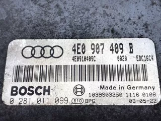 4E0907409B LORK-486-17273 Блок управления двигателем Audi A8 D3 (S8) Арт e11868793, вид 4