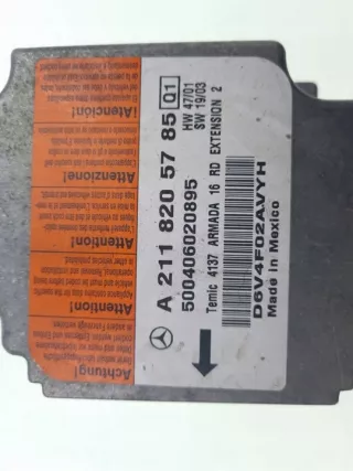 A2118205785 Блок AirBag Mercedes E W211 Арт e11860285, вид 2