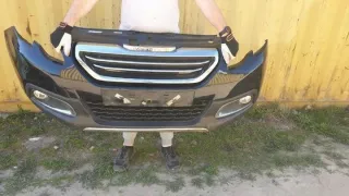 ADN3698 Бампер передний Peugeot 2008 Арт e11851653, вид 1