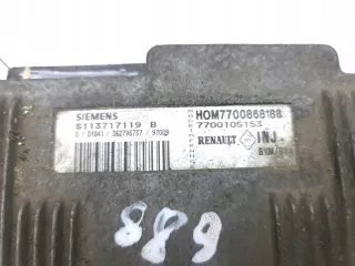 7700105153 Блок управления двигателем Renault Espace 3 Арт e11851355, вид 12